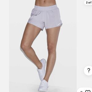 lululemon athletica Light Gray Athletic Shorts